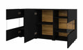 Ava 25 Display Sideboard Cabinet 120cm-Living Sideboard Cabinet