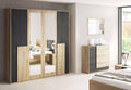 Bafra Hinged Door Wardrobe 200cm - £500.4 - Hinged Door Wardrobe 