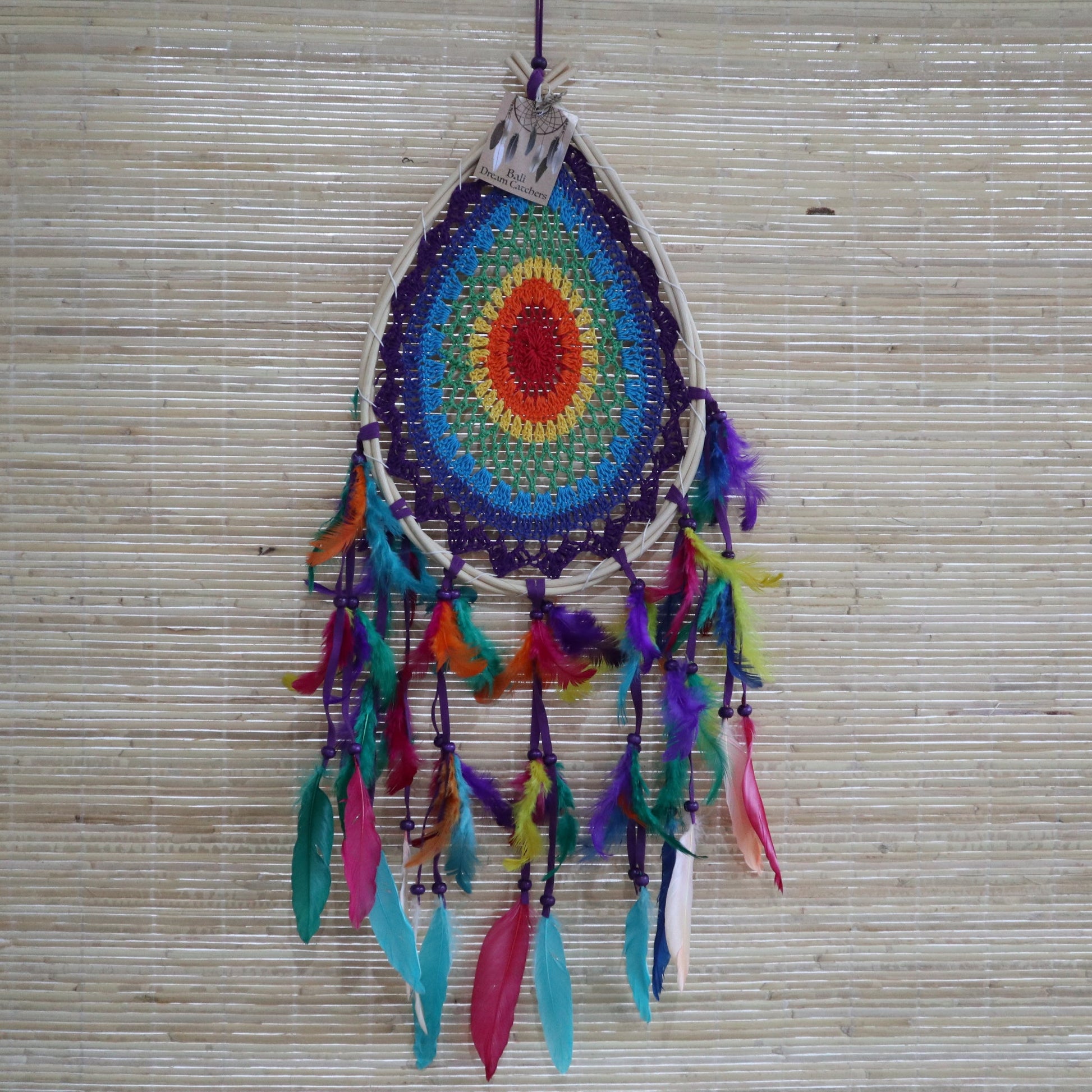 Bali Dream Catchers - Med Multi Teardrop - £35.0 - 