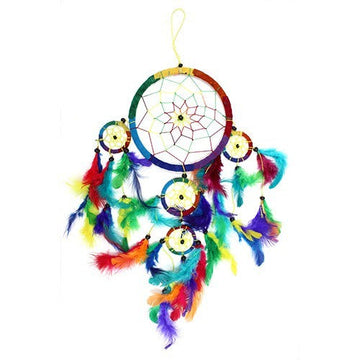 Bali Dreamcatchers - Large Round - Rainbow - £38.0 - 