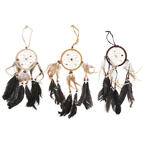 Bali Dreamcatchers - Medium Round - Cream/Coffee/Choc-