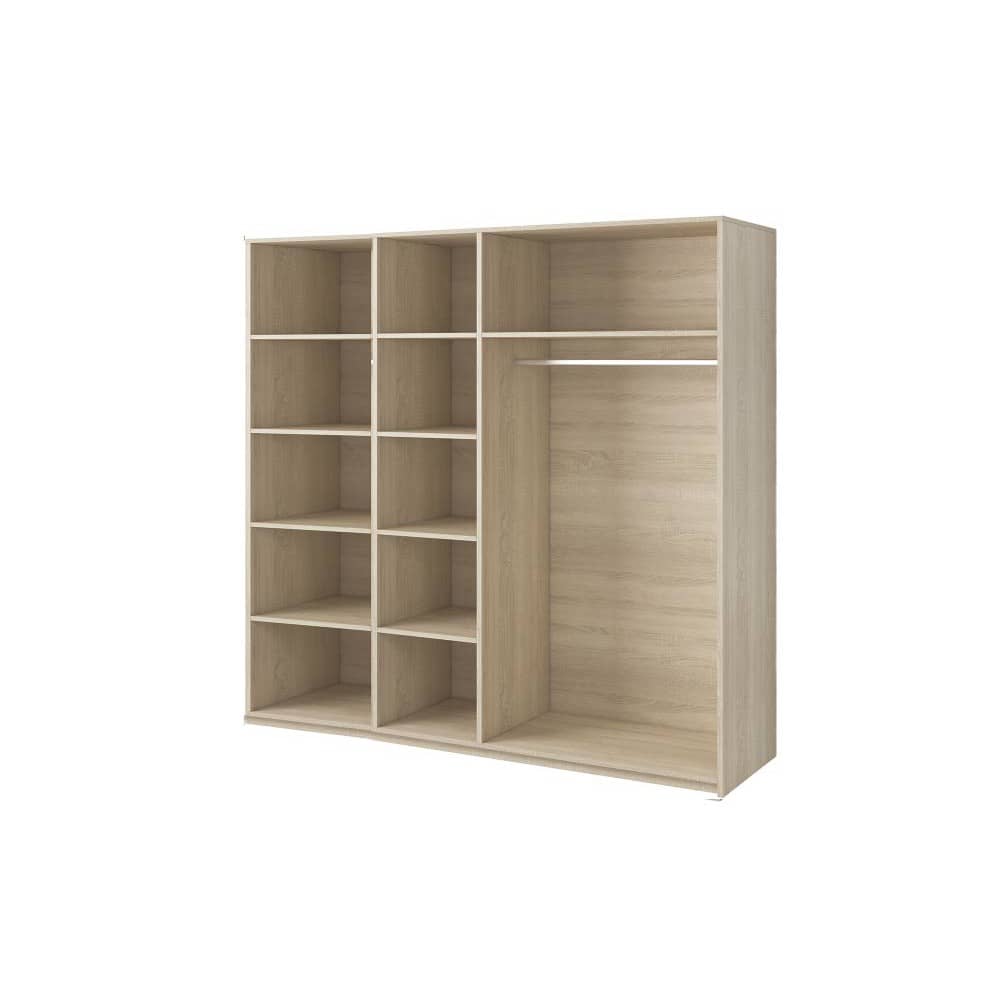 Bari Hinged Door Wardrobe 200cm - £484.2 - Hinged Door Wardrobe 