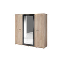 Bari Hinged Door Wardrobe 200cm - £484.2 - Hinged Door Wardrobe 