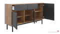 Basic Sideboard Cabinet 154cm-Living Display Sideboard Cabinet