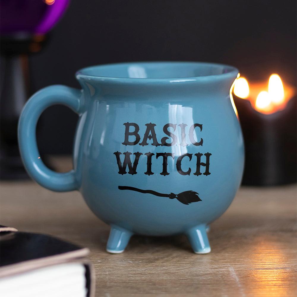 Basic Witch Cauldron Mug-Mugs Cups