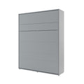 BC-13 Vertical Wall Bed Concept 180cm Grey Matt Wall Bed 