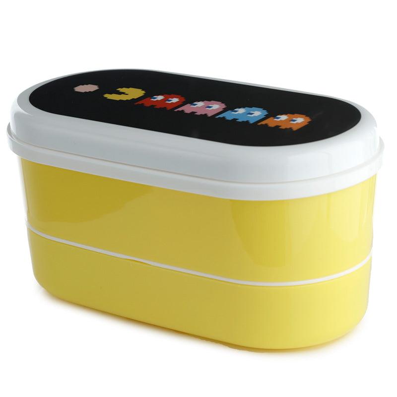 Bento Lunch Box with Fork & Spoon - Pac-Man-