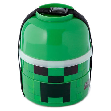 Bento Round Stacked Lunch Box - Minecraft Creeper - £9.99 - 