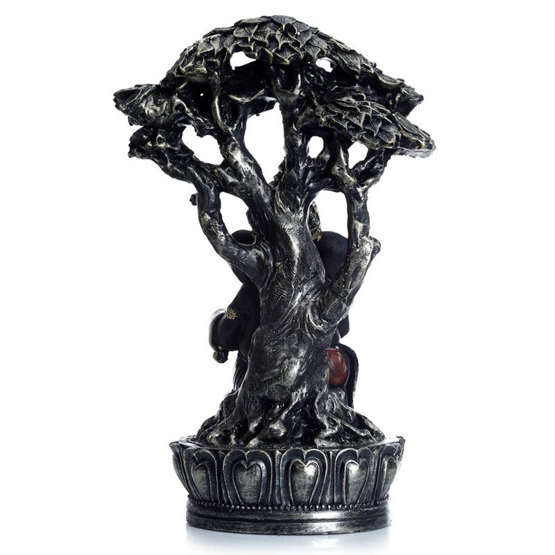 Black and Gold Ganesh Under Tree-