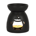 Black Cauldron Cut Out Oil Burner - £12.99 - Oil Burners 