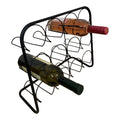 Black Metal Wire 12 Wine Bottle Holder-Wine Racks, Holders & Accessories