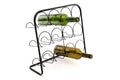 Black Metal Wire 12 Wine Bottle Holder-Wine Racks, Holders & Accessories