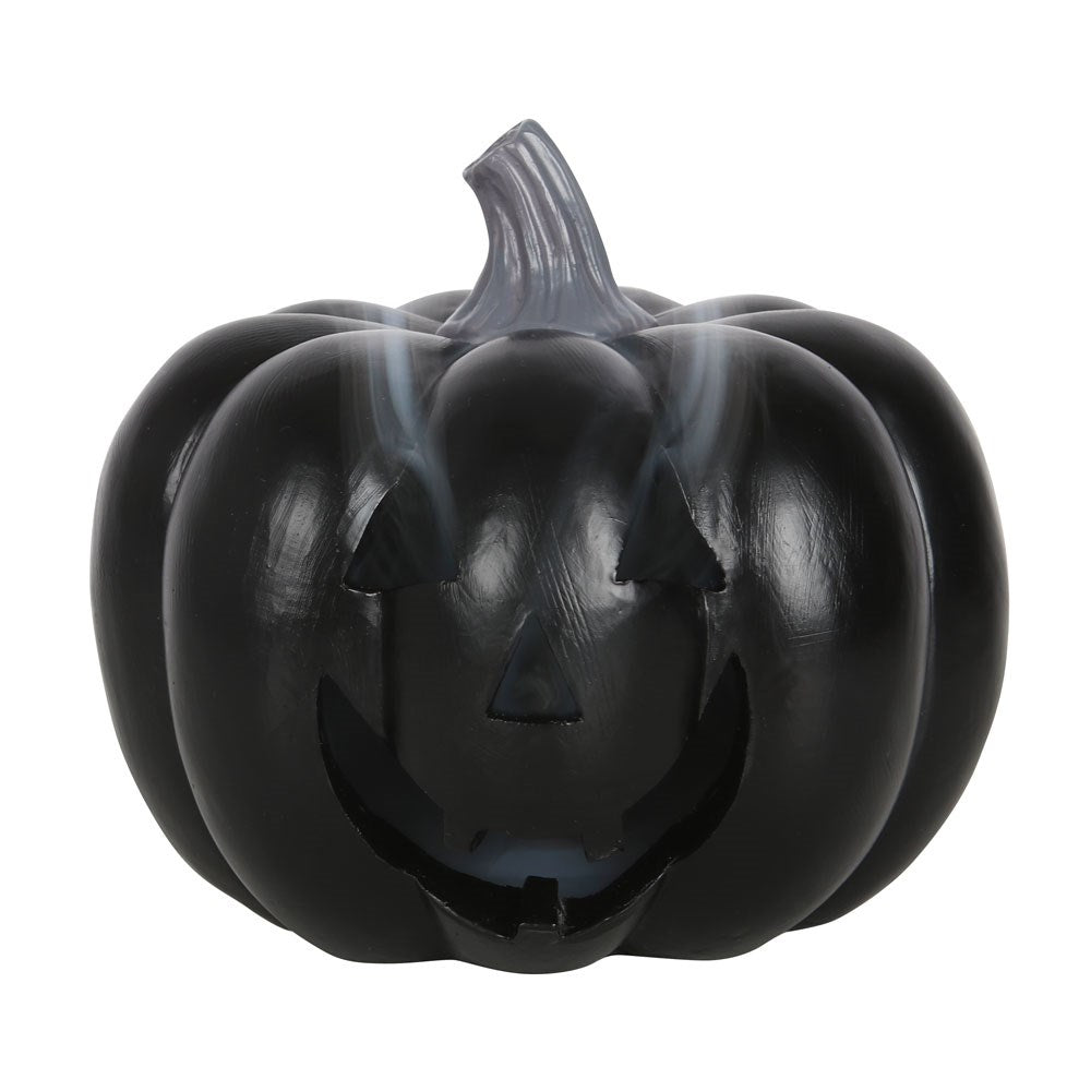 Black Pumpkin Incense Cone Holder - £15.99 - Incense Holders 