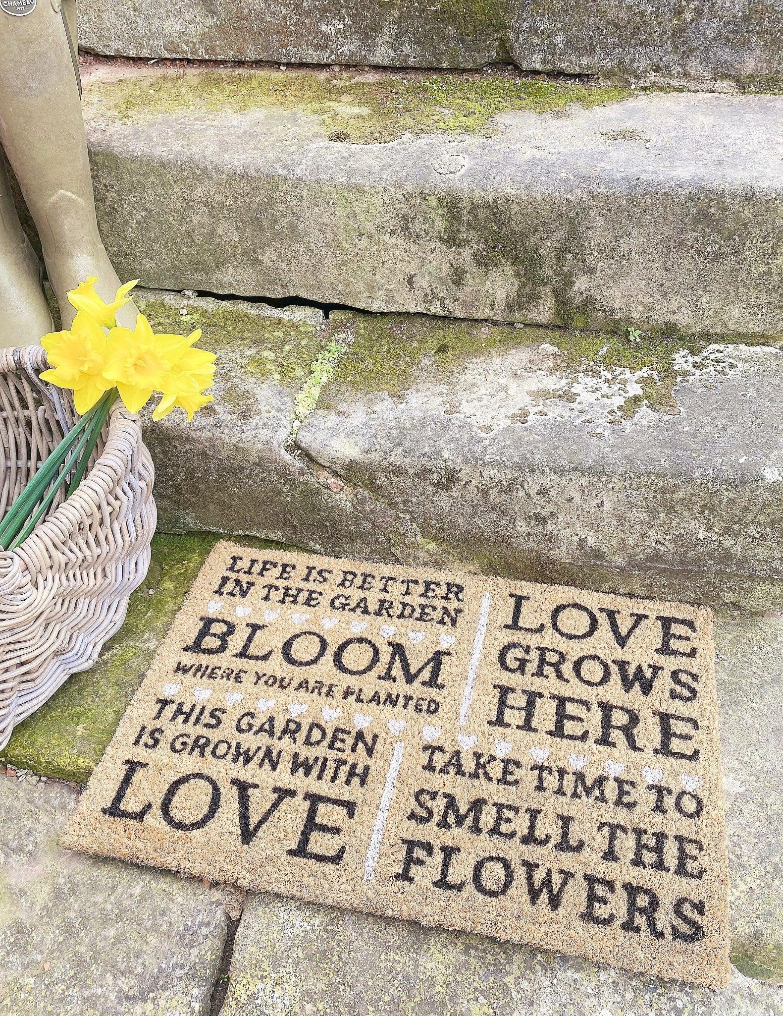 Bloom Potting Shed Doormat-