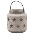 Bloomville Stone Star Lantern - £44.95 - Gifts & Accessories > Candle Holders > Christmas Candles & Candle Accessories 