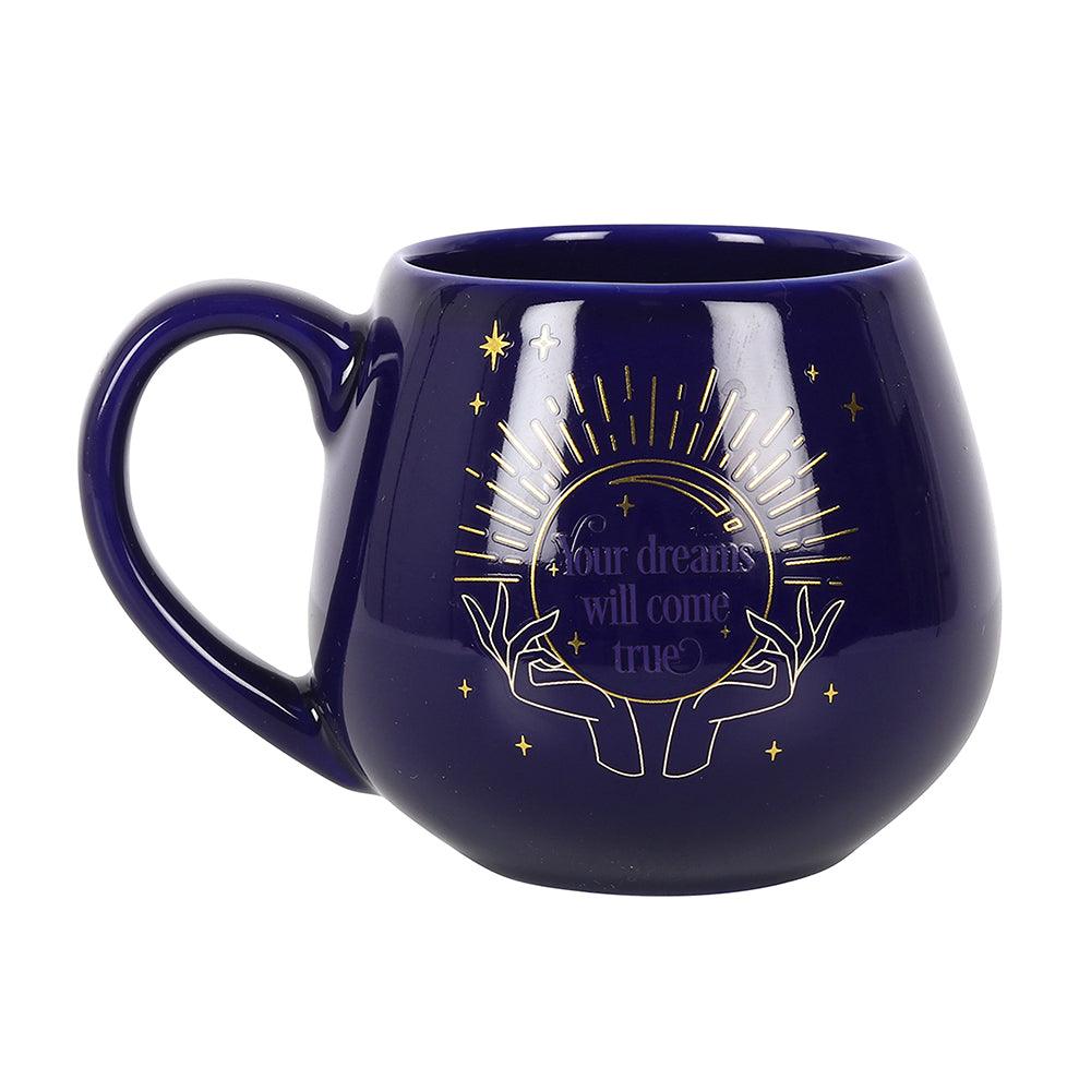 Blue Fortune Teller Colour Changing Mug - £15.99 - Mugs Cups 