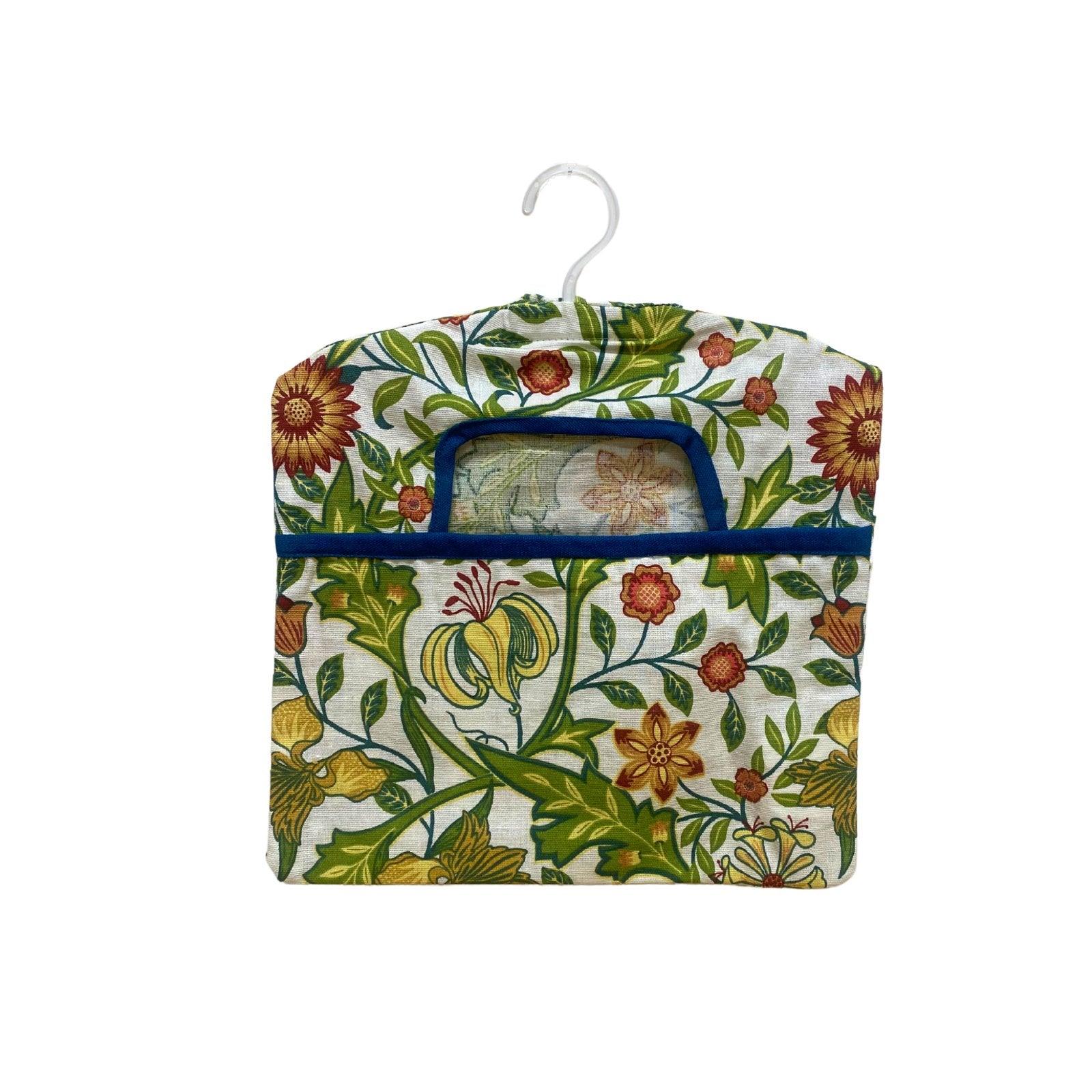 Blue Sussex Peg Bag-