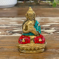 Brass Buddha Figure - Hands Up - 7.5 cm-