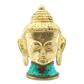 Brass Buddha Figure - Lrg Head - 11.5 cm - £54.0 - 