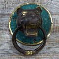 Brass Door Knocker - Tiger Head-