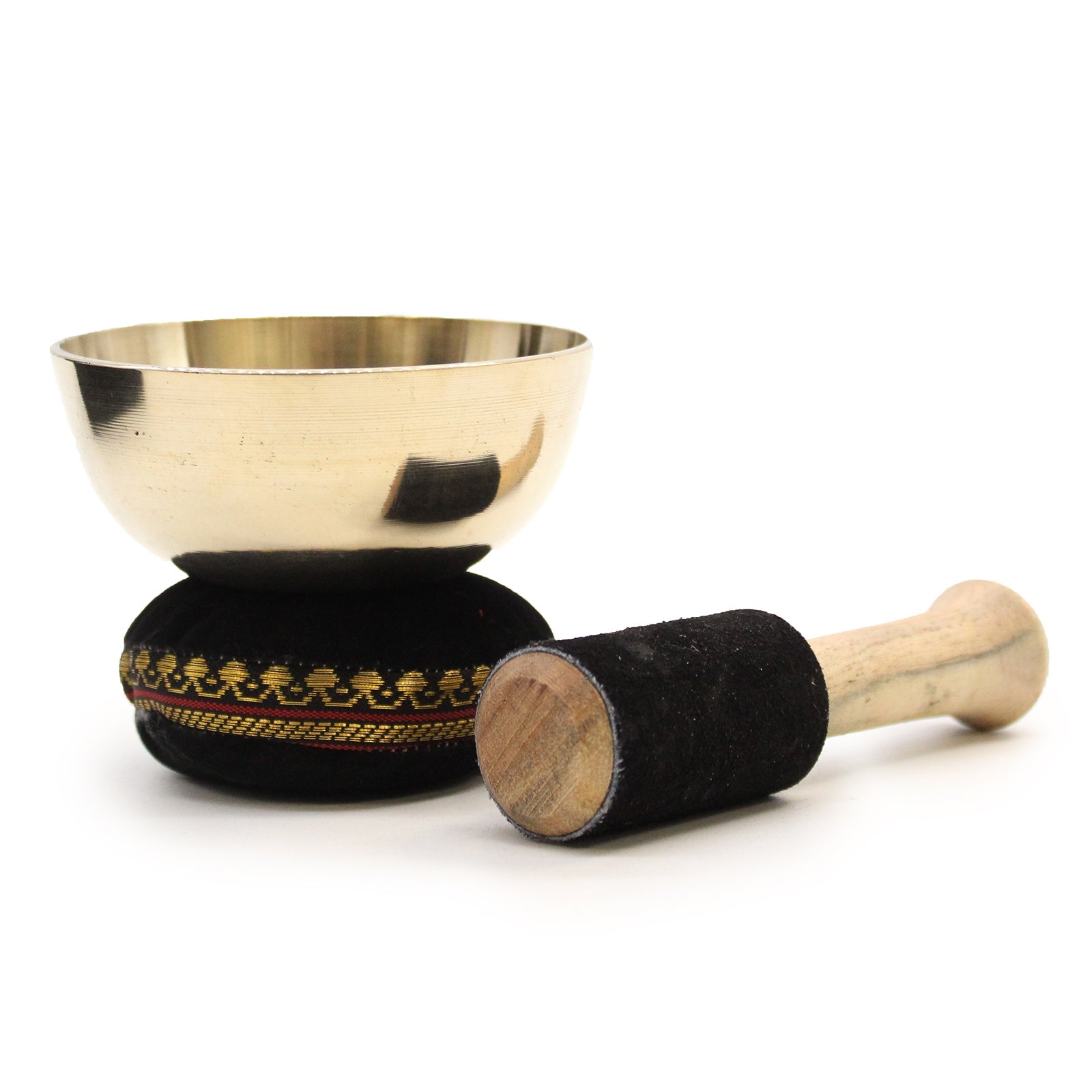 Brass Singing Bowl Gift Set - 9cm-