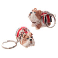 British Bulldog Union Jack Keyring - £5.0 - 