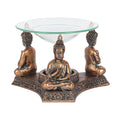 Bronze Buddha Oil Burner-Oil Burners