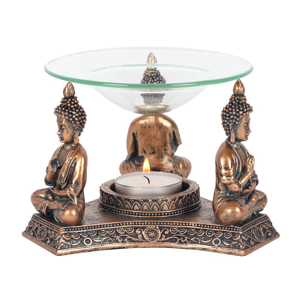 Bronze Buddha Oil Burner - £20.5 - Oil Burners 