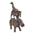 Bronze Effect Stacking Animals Ornament - £61.99 - Animals 