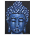 Buddah Painting - Blue Brocade Detail - £44.0 - 