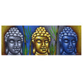 Buddha Painting - Three Heads With Bamboo - £45.0 - 