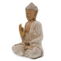 Buddha Statue Whitewash - 40cm Teaching Transmission-