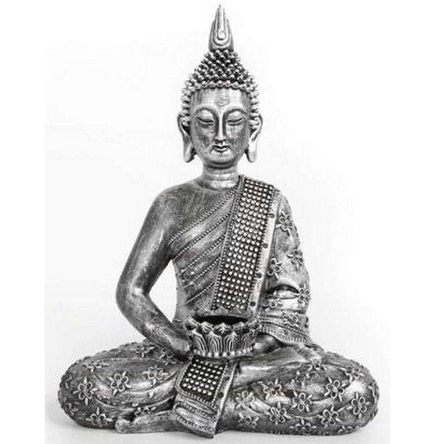 Buddha Tea light Holder With Jewel - £41.99 - Tealight Holders 