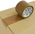 Buff Packaging Tape 75mm Wide x 66m Long - £9.99 - Supplies 