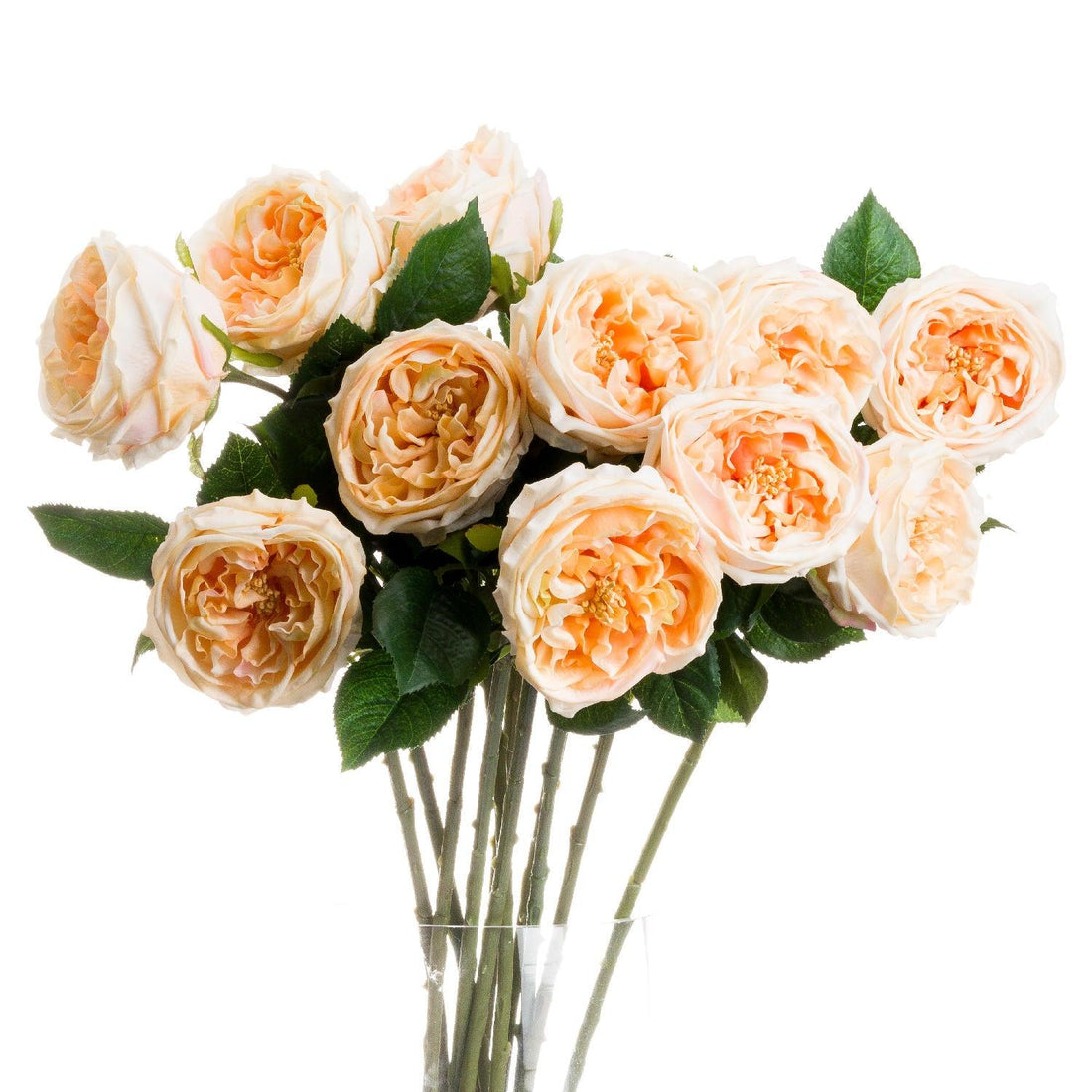 Butter Portland Rose - £20.95 - Artificial Flowers 