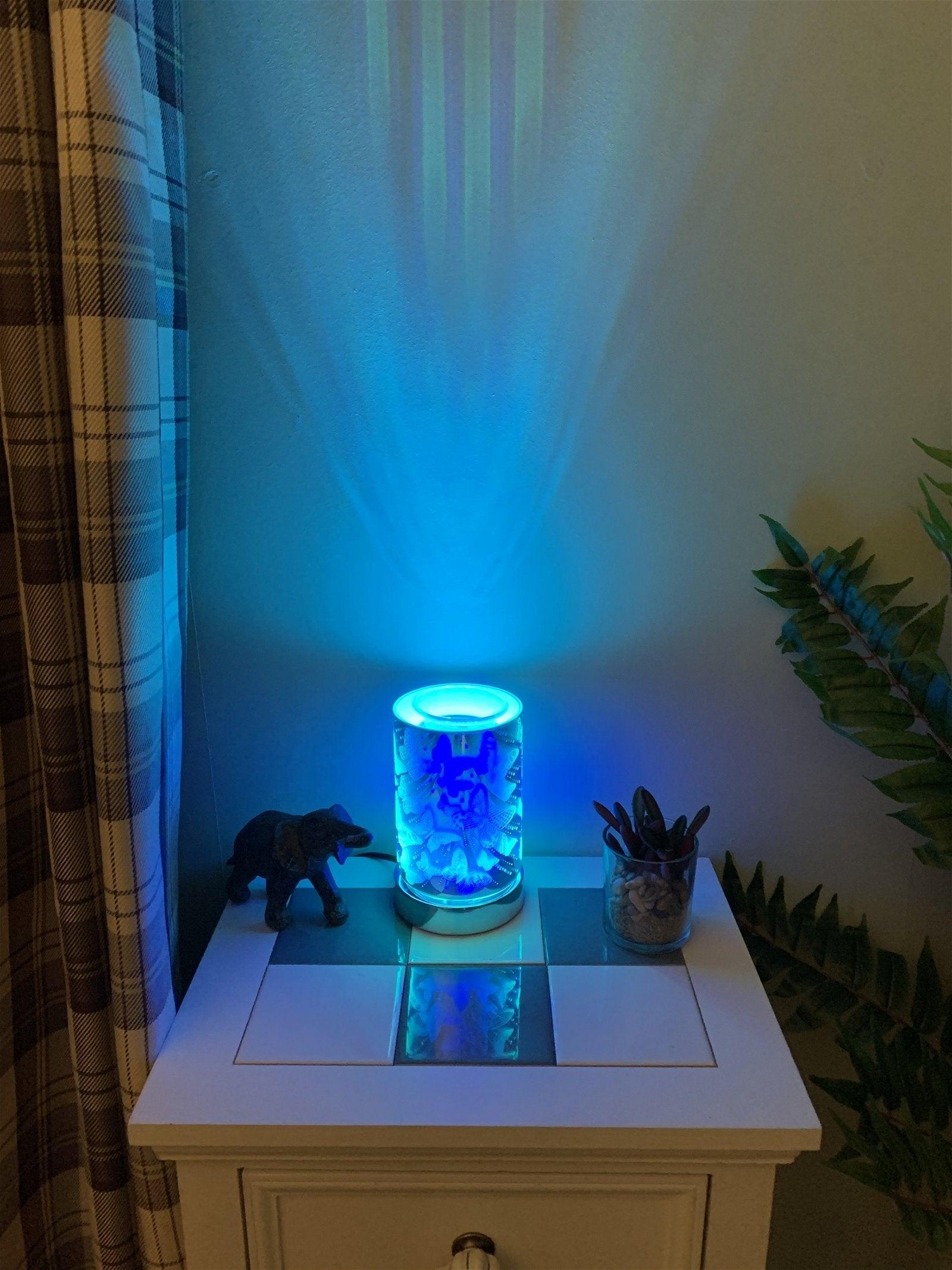 Butterfly LED Oil Burner-Lamps With Aroma Diffusers