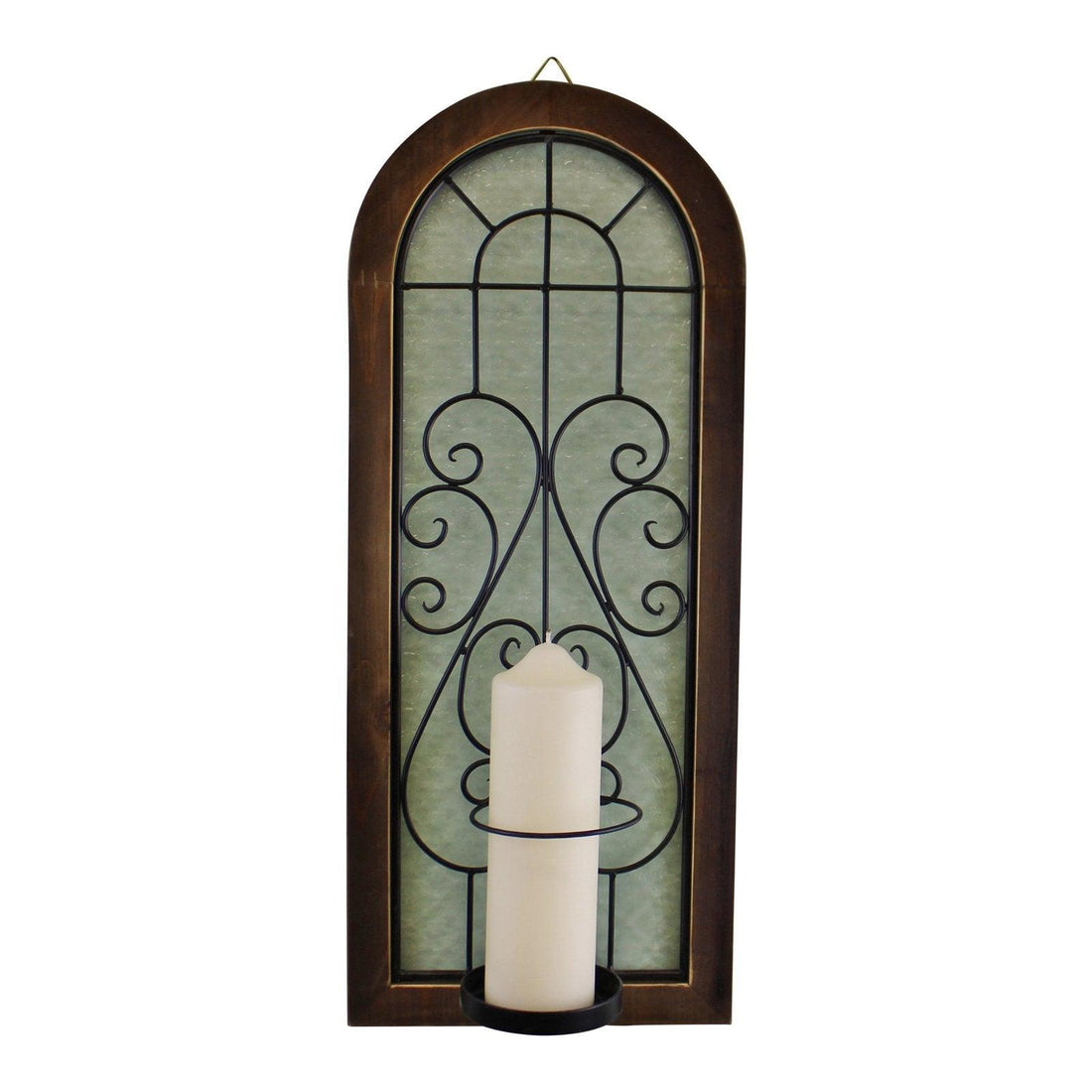 Candle Wall Sconce, Arched Design - £49.99 - Candle Holders & Plates 