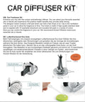 Car Diffuser Kit - Hamsa - 30mm-