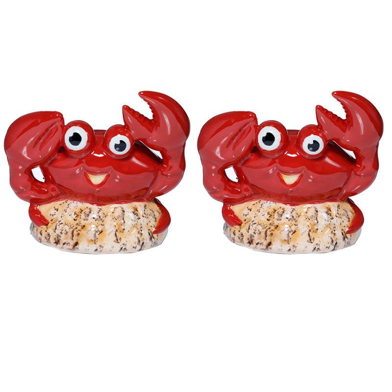 Cartoon Crab Ceramic Salt and Pepper - £9.99 - 