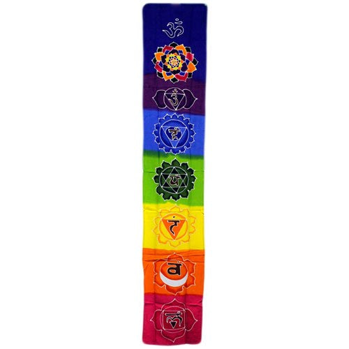 Chakra Drop Banner - Rainbow 183x35cm - £35.0 - 