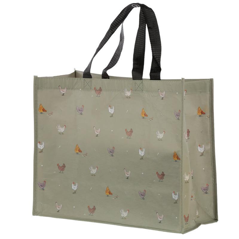 Chickens Willow Farm Recycled Plastic Reusable Shopping Bag - £7.0 - 