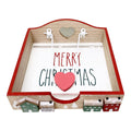 Christmas House Napkin Holder 18cm-Christmas Candles & Fragrance