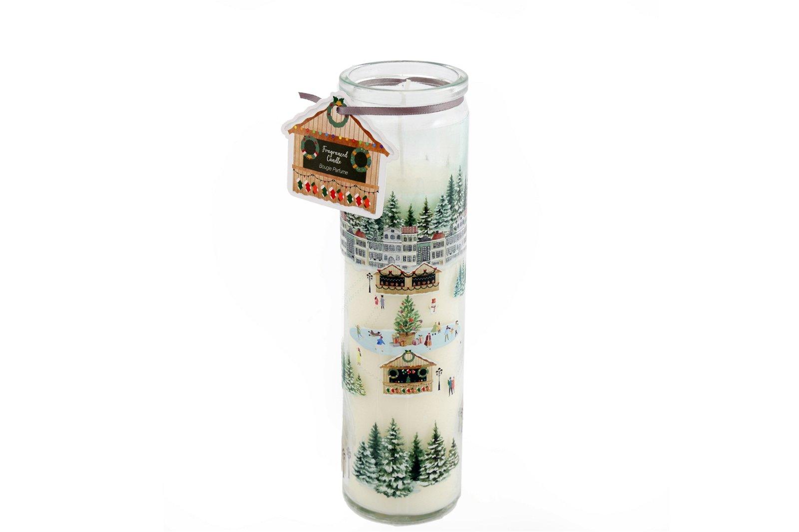 Christmas Market Citrus Tube Candle 20cm-Christmas Candles & Fragrance