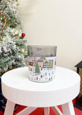 Christmas Market Themed Tealight Holder-