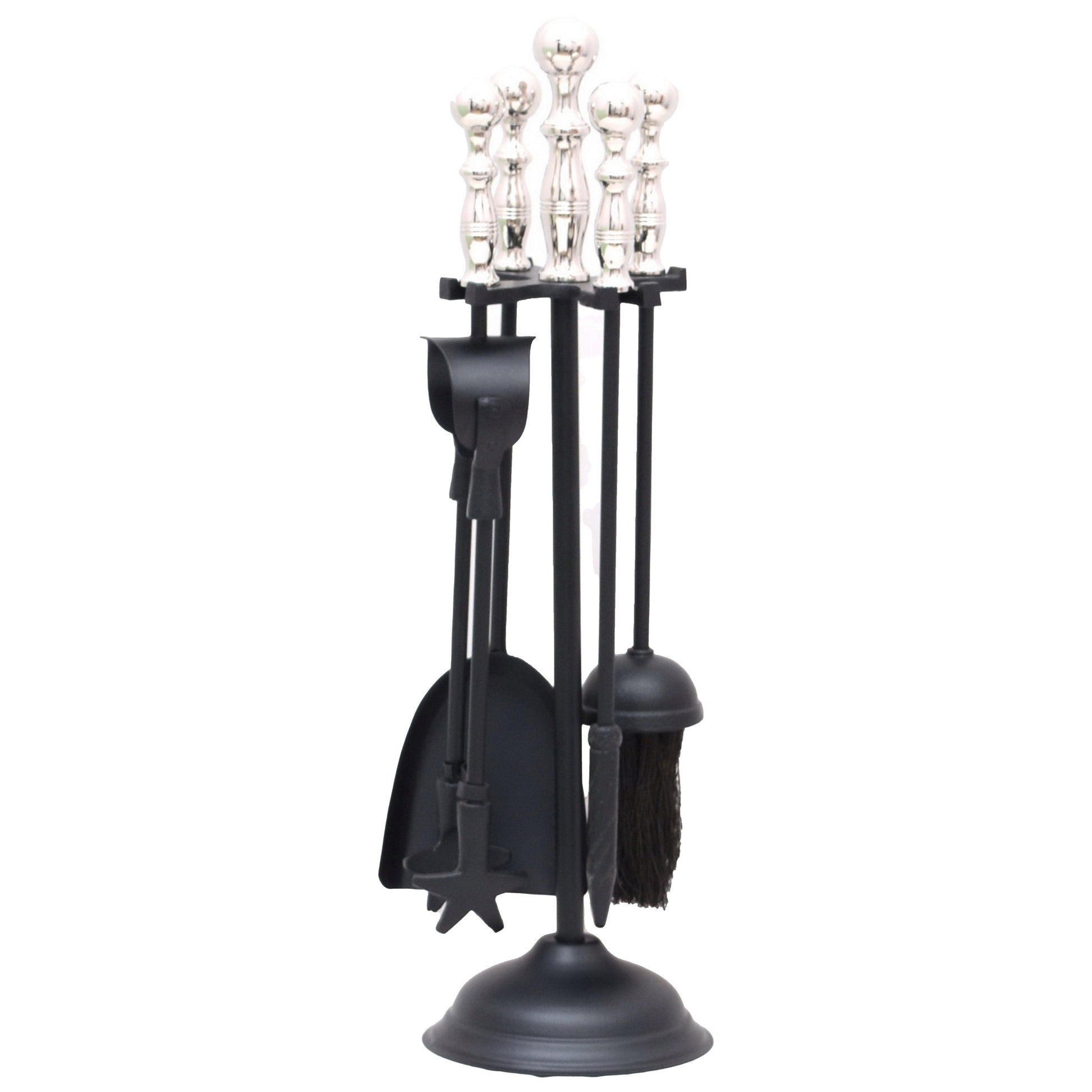 Chrome Handled Dutchess Companion Set - £74.95 - Fireside Accessories > Companion Sets and Accessories 