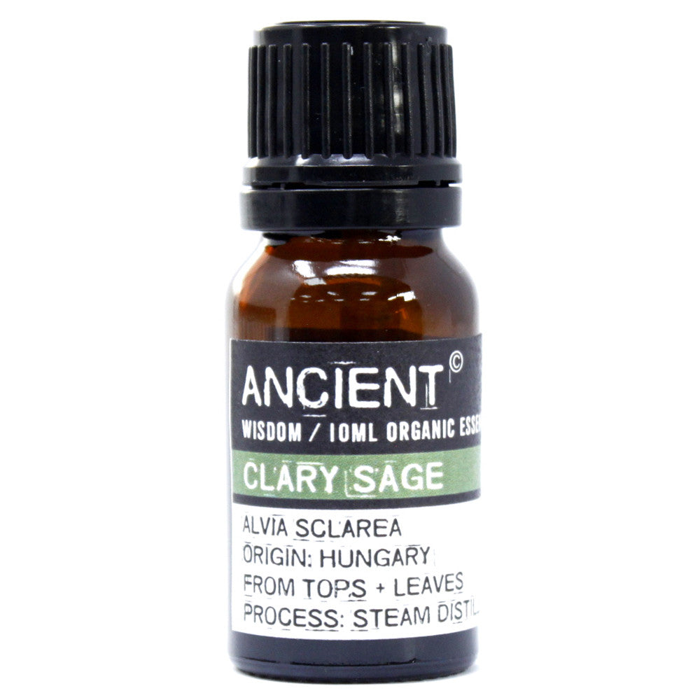 Clary Sage Organic Essential Oil 10ml - £36.0 - 