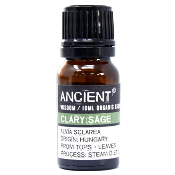 Clary Sage Organic Essential Oil 10ml - £36.0 - 