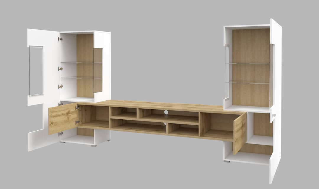 Coby 10 Entertainment Unit-Wall Unit