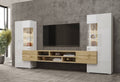 Coby 10 Entertainment Unit White Wall Unit 