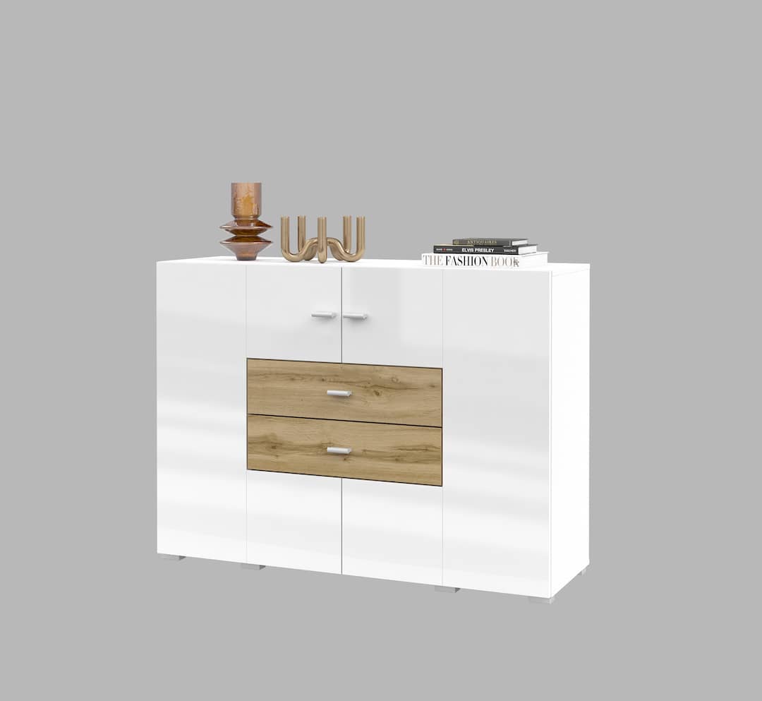 Coby 43 Sideboard Cabinet 122cm-Living Sideboard Cabinet